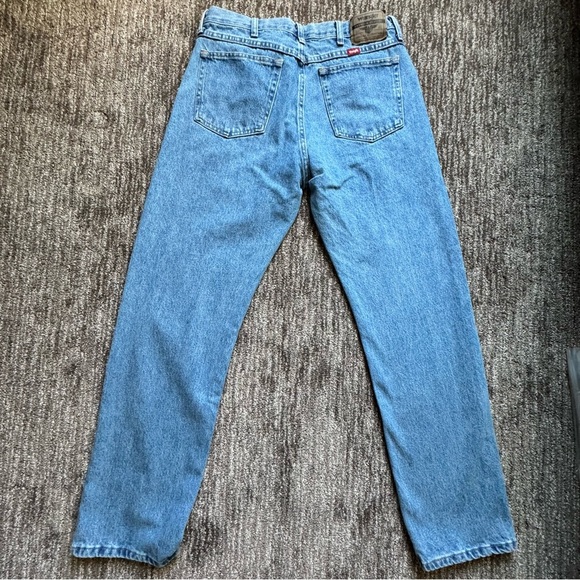 Wrangler Men's Straight Regular
Fit Jeans Blue Size 34x32 5- Pocket Normcore - Picture 3 of 11